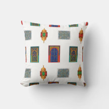 Moroccan Doors and Lanterns Mosaic