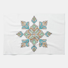 Moroccan Embroidery Star Theedoek