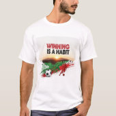 Moroccan Flag Motivation & Champion Mindset Design T-shirt (Voorkant)
