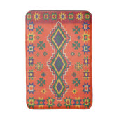 Moroccan Harmony in Orange Badmat (Voorkant Verticaal)