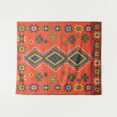 Moroccan Harmony in Orange Wandkleed (Voorkant (horizontaal))