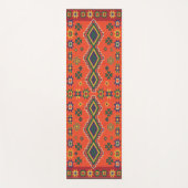 Moroccan Harmony in Orange Yogamat (Voorkant)