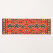 Moroccan Harmony in Orange Yogamat (Voorkant (horizontaal))