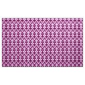 Moroccan Ikat Damask Pattern, Plum en Orchid Stof (Yard (91,4 cm))