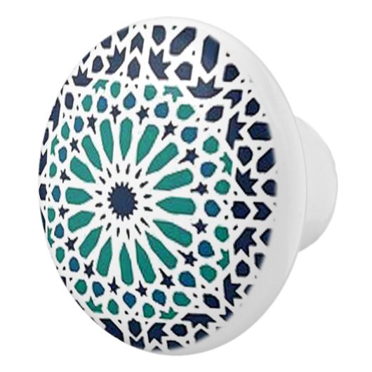 moroccan keramische knop (Rechts)