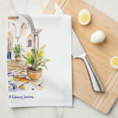 Moroccan Oasis - A Culinary Journey Kitchen Towels Theedoek (Quarter Fold)