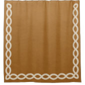 Moroccan Ochre Douchegordijn (Voorkant)