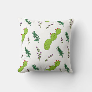 Moroccan Prickly Pear Cactus Pattern Kussen