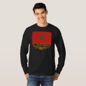 "Moroccan Pride 2" Shirten T-shirt (Voorkant volledig)