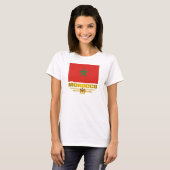 "Moroccan Pride" Shirten T-shirt (Voorkant volledig)