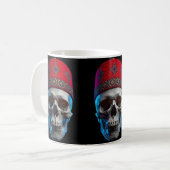 Moroccan Skull Art Koffiemok (Voorkant links)