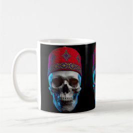 Moroccan Skull Art Koffiemok