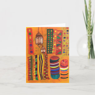 "Moroccan Souk"-notecard Kaart