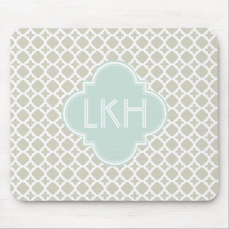 MOROCCAN TILE MONOGRAM MUISMAT