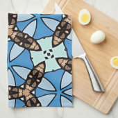 Moroccan Tile Pattern -2 Theedoek (Quarter Fold)