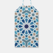Moroccan Tile Pattern Cadeaulabel (Voorkant)