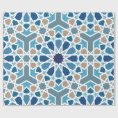 Moroccan Tile Pattern Cadeaupapier (Vlak)