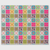 Moroccan Tile Pattern Cadeaupapier (Vlak)