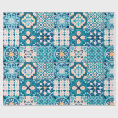 Moroccan Tile Pattern Cadeaupapier (Vlak)
