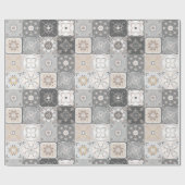Moroccan Tile Pattern Cadeaupapier (Vlak)