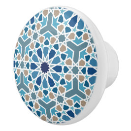 Moroccan Tile Pattern Keramische Knop
