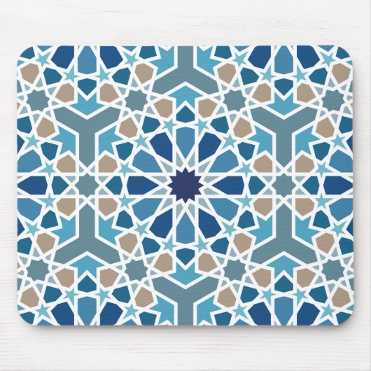 Moroccan Tile Pattern Muismat (Voorkant)