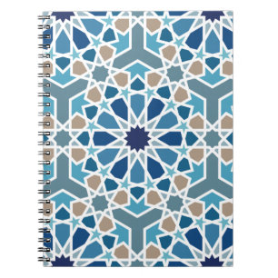 Moroccan Tile Pattern Notitieboek
