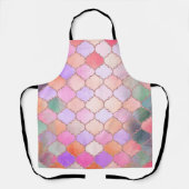 Moroccan Tile Pattern Schort (Voorkant)