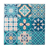 Moroccan Tile Pattern  Tegeltje (Voorkant)