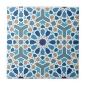 Moroccan Tile Pattern Tegeltje (Voorkant)