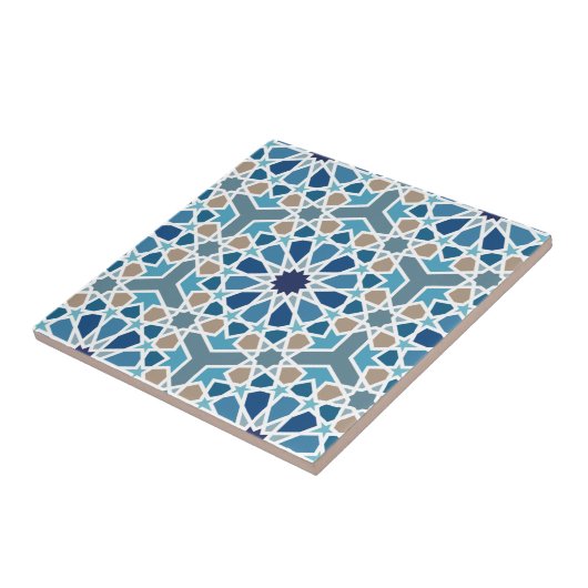 Moroccan Tile Pattern Tegeltje (Zijkant)