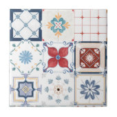 Moroccan Tile Pattern  Tegeltje (Voorkant)