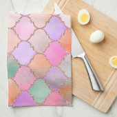 Moroccan Tile Pattern Theedoek (Quarter Fold)