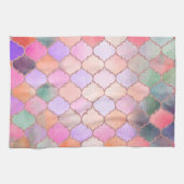 Moroccan Tile Pattern Theedoek (Horizontaal)