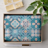 Moroccan Tile Pattern Tissuepapier (Geschenk)