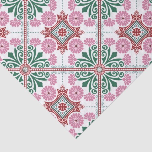 Moroccan Tile Pattern Tissuepapier (Detail)