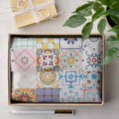 Moroccan Tile Pattern Tissuepapier (Geschenk)