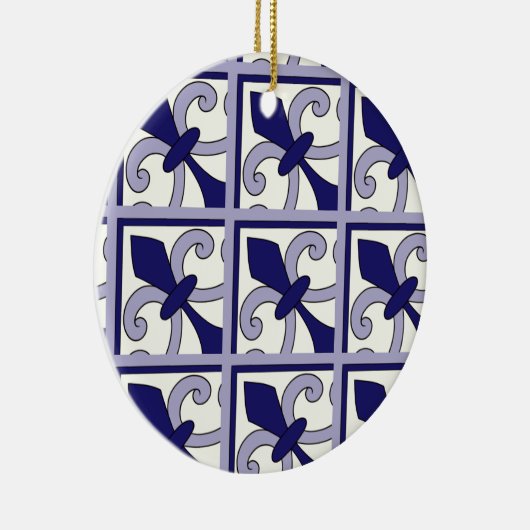 Moroccan Tiles Pattern #2 Keramisch Ornament (Rechts)