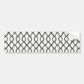 Moroccan Trellis Patter Bumpersticker (Voorkant)