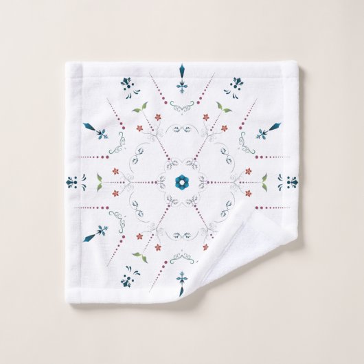 Moroccan Zelije!Moroccan Zellige Bad Handdoek (Wasdoekje)