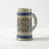 Moroccan Zelije!Moroccan Zellige Bierpul (Voorkant rechts)