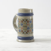 Moroccan Zelije!Moroccan Zellige Bierpul (Voorkant links)