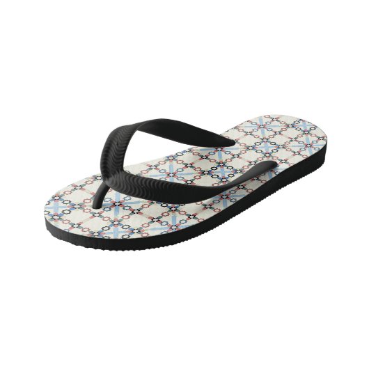 Moroccan Zelije!Moroccan Zellige Kinder Teenslippers (Schuin)