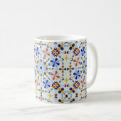 Moroccan Zelije!Moroccan Zellige Koffiemok (Voorkant rechts)