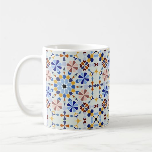 Moroccan Zelije!Moroccan Zellige Koffiemok (Links)