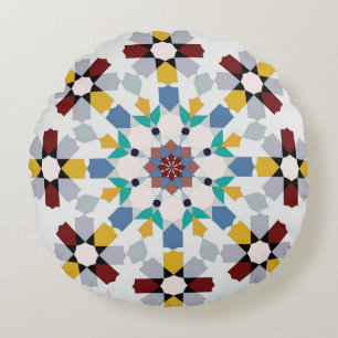 Moroccan Zelije!Moroccan Zellige Rond Kussen