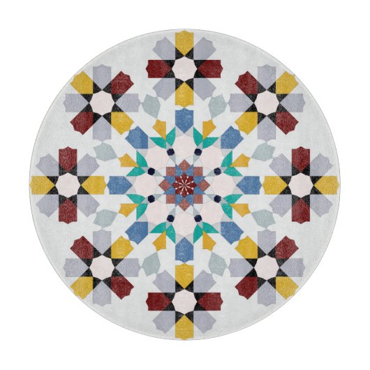 Moroccan Zelije!Moroccan Zellige Snijplank (Voorkant)