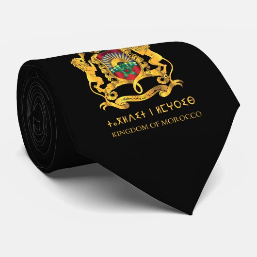 Moroccan Zelije!Moroccan Zellige Stropdas (Opgerold)