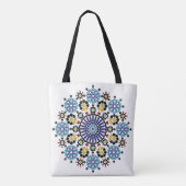 Moroccan Zelije!Moroccan Zellige Tote Bag (Achterkant)