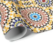 Moroccan Zellige Harmony  Cadeaupapier (Rol Hoek)